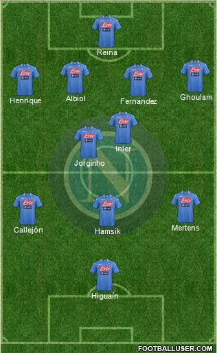 Napoli Formation 2014