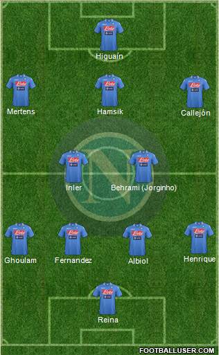 Napoli Formation 2014