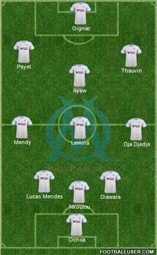 Olympique de Marseille Formation 2014