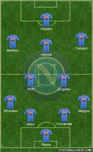 Napoli Formation 2014