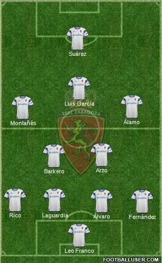 R. Zaragoza S.A.D. Formation 2014