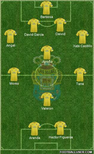 U.D. Las Palmas S.A.D. Formation 2014