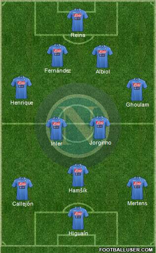 Napoli Formation 2014