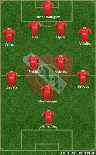 Independiente Formation 2014