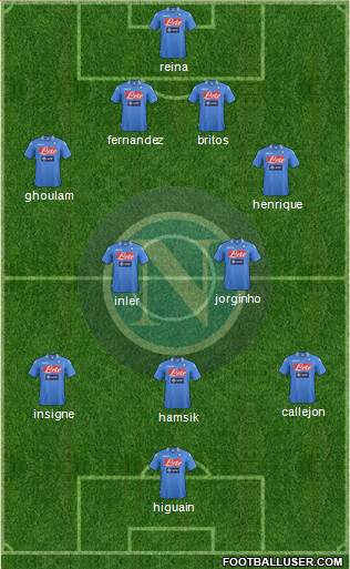 Napoli Formation 2014