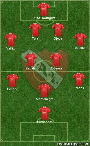Independiente Formation 2014