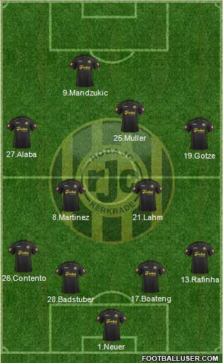 Roda JC Formation 2014