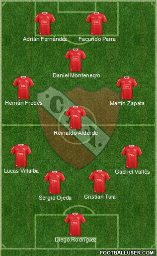 Independiente Formation 2014