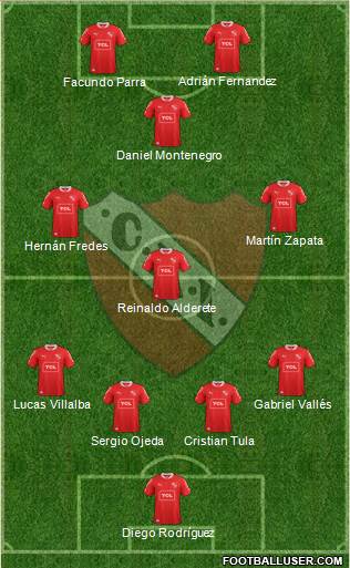 Independiente Formation 2014