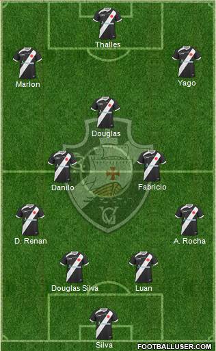 CR Vasco da Gama Formation 2014