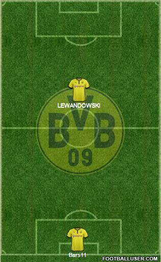 Borussia Dortmund Formation 2014