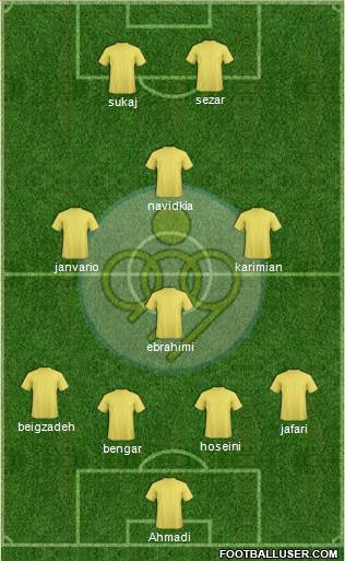 Sepahan Esfahan Formation 2014