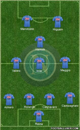 Napoli Formation 2014
