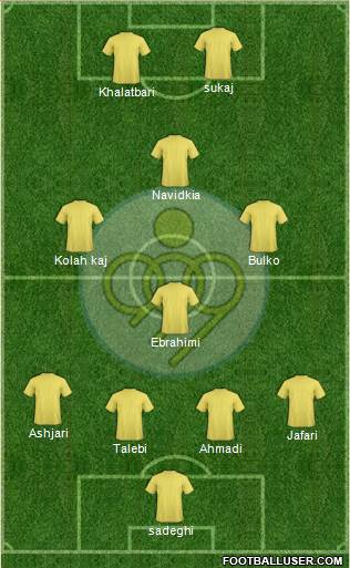 Sepahan Esfahan Formation 2014