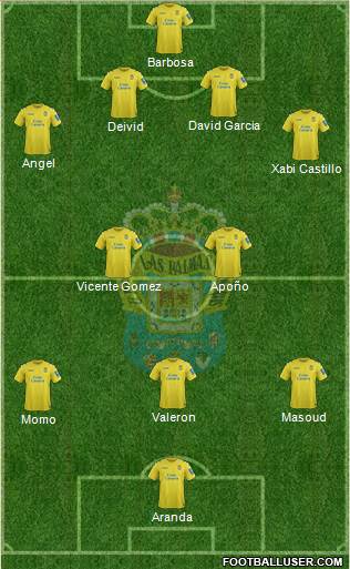 U.D. Las Palmas S.A.D. Formation 2014