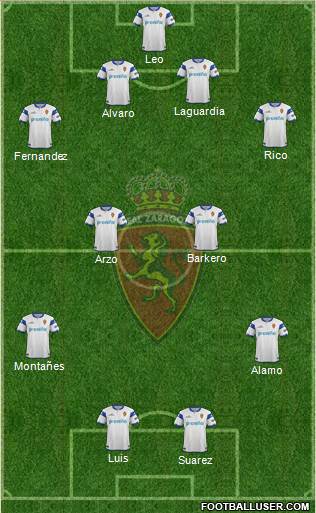R. Zaragoza S.A.D. Formation 2014