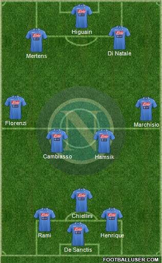 Napoli Formation 2014