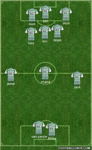 Yeovil Town Formation 2014