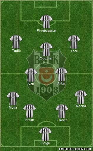 Besiktas JK Formation 2014