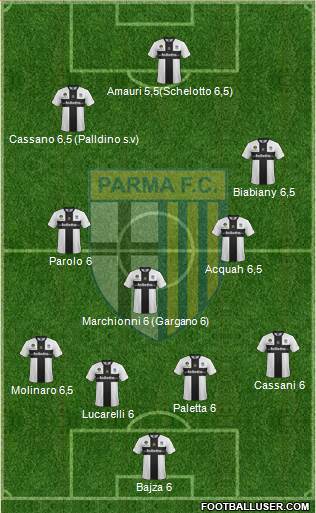 Parma Formation 2014