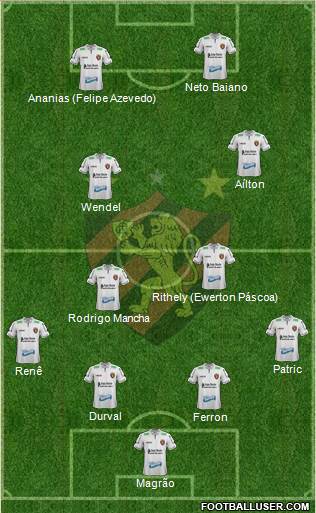 Sport C Recife Formation 2014