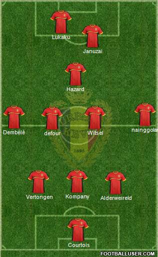 Belgium Formation 2014
