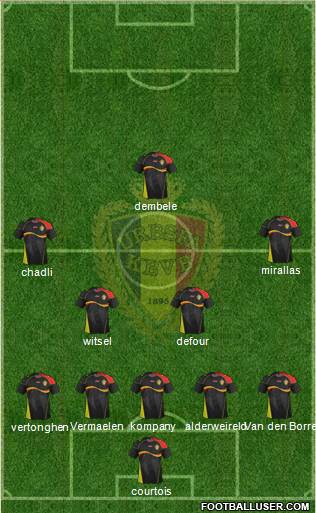 Belgium Formation 2014