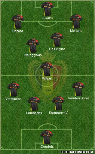 Belgium Formation 2014