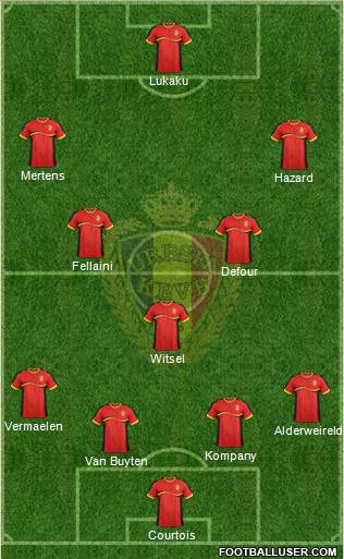 Belgium Formation 2014