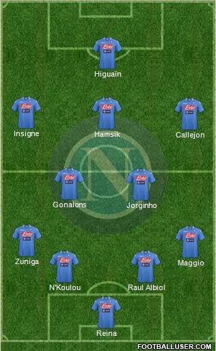 Napoli Formation 2014