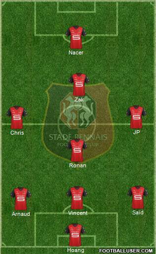 Stade Rennais Football Club Formation 2014