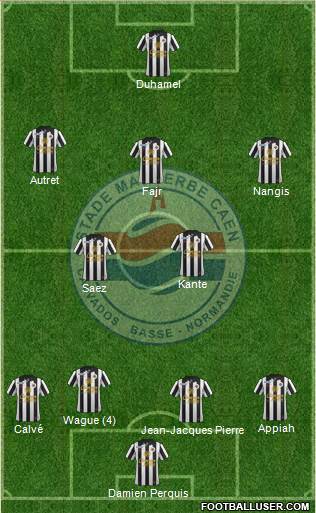 Stade Malherbe Caen Basse-Normandie Formation 2014