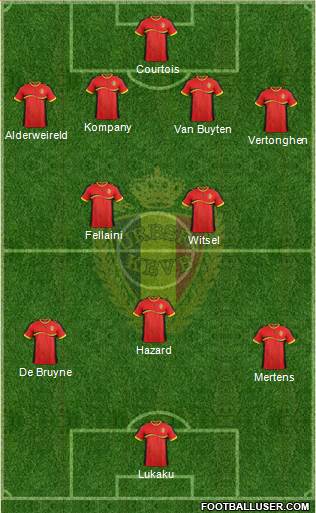 Belgium Formation 2014