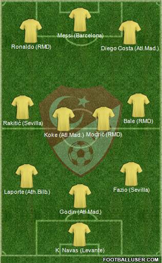 Turkey Formation 2014