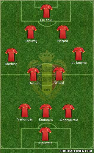 Belgium Formation 2014