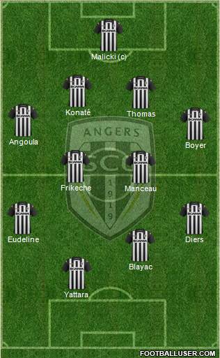 Angers SCO Formation 2014
