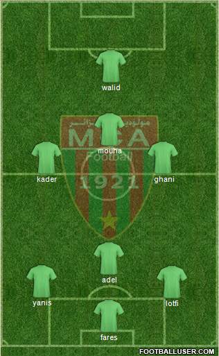 Mouloudia Club d'Alger Formation 2014