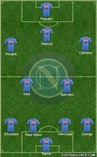 Napoli Formation 2014