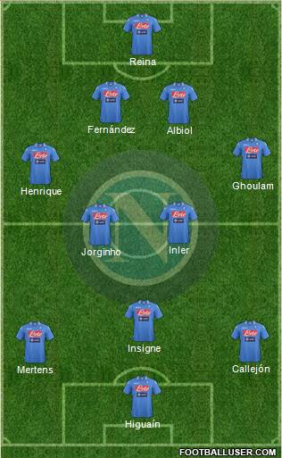 Napoli Formation 2014