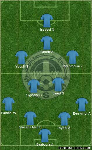 Union Sportive Monastirienne Formation 2014
