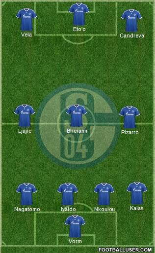 FC Schalke 04 Formation 2014