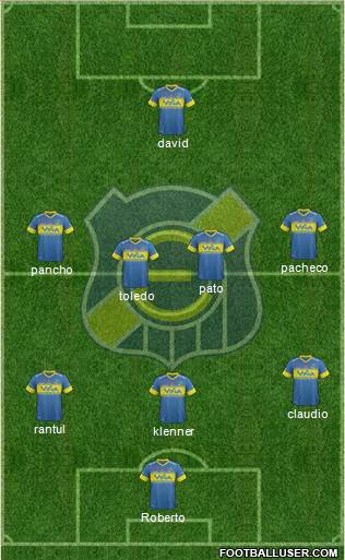 CD Everton de Viña del Mar S.A.D.P. Formation 2014