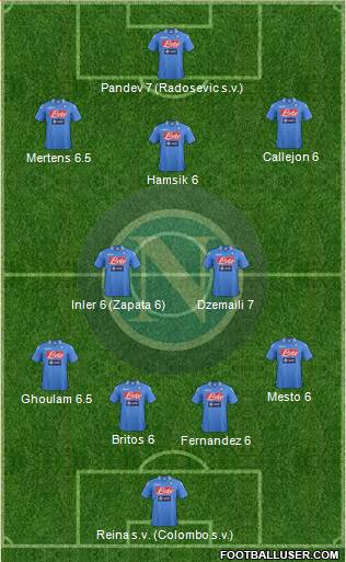 Napoli Formation 2014