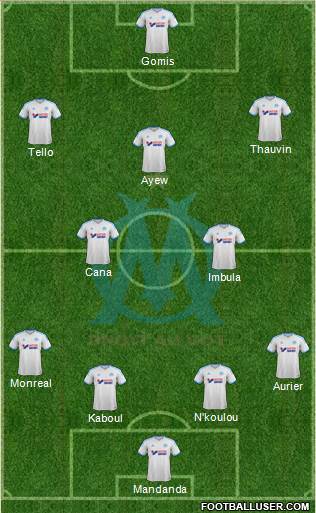 Olympique de Marseille Formation 2014