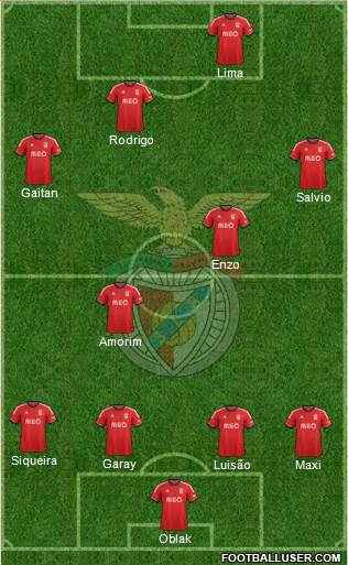 Sport Lisboa e Benfica - SAD Formation 2014