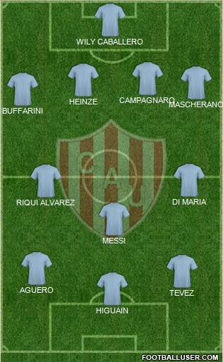 Unión de Santa Fe Formation 2014