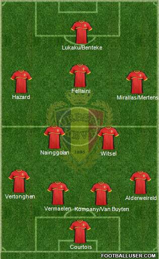 Belgium Formation 2014