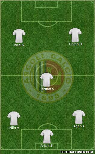 Ascoli football formation