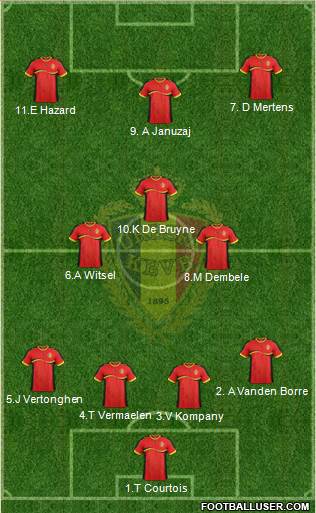 Belgium Formation 2014