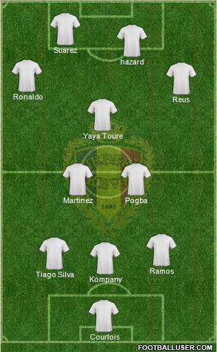 Belgium Formation 2014